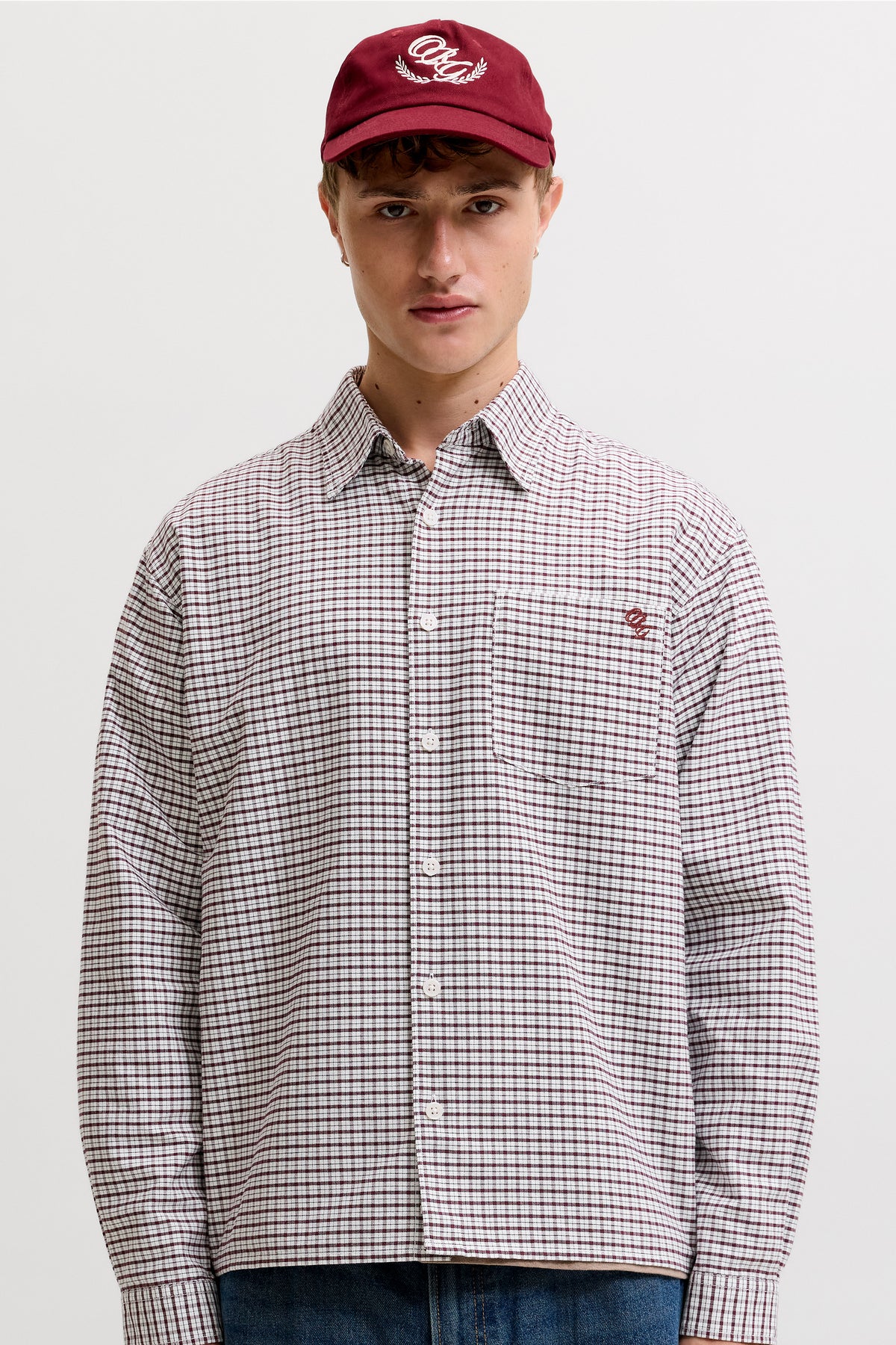 Jack & Jones Frederiksberg Oxford Shirt Ls Chocolate Truffle