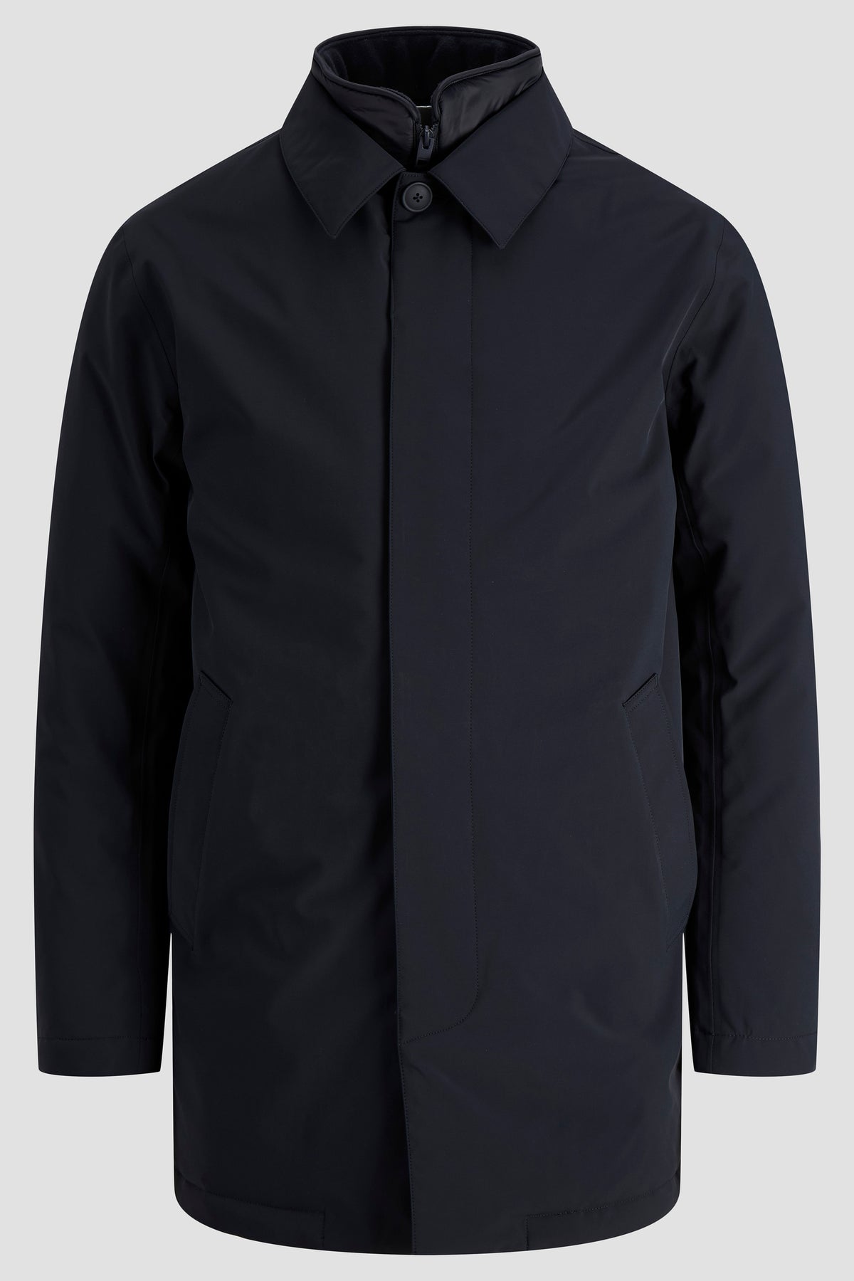 Jack & Jones Bladevon Mac Coat Dark Navy