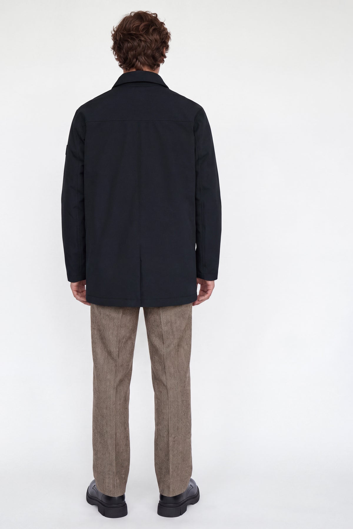 Jack & Jones Bladevon Mac Coat Dark Navy