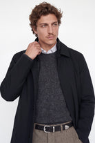 Jack & Jones Bladevon Mac Coat Dark Navy