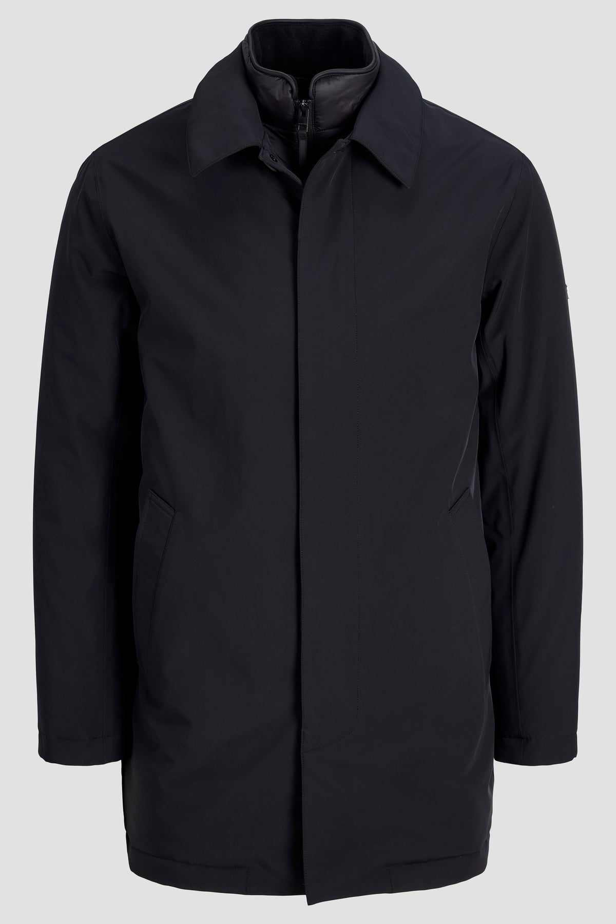 Jack & Jones Bladevon Mac Coat Black