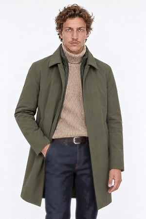 Jack & Jones Bladevon Mac Coat Forest Night