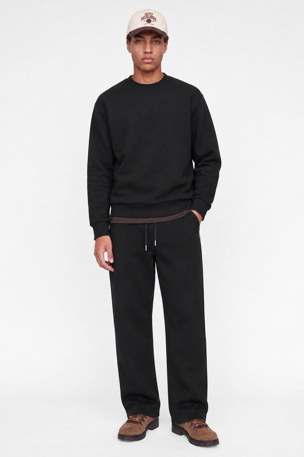 Jack & Jones Legacy Scuba Sweat Crewneck Black