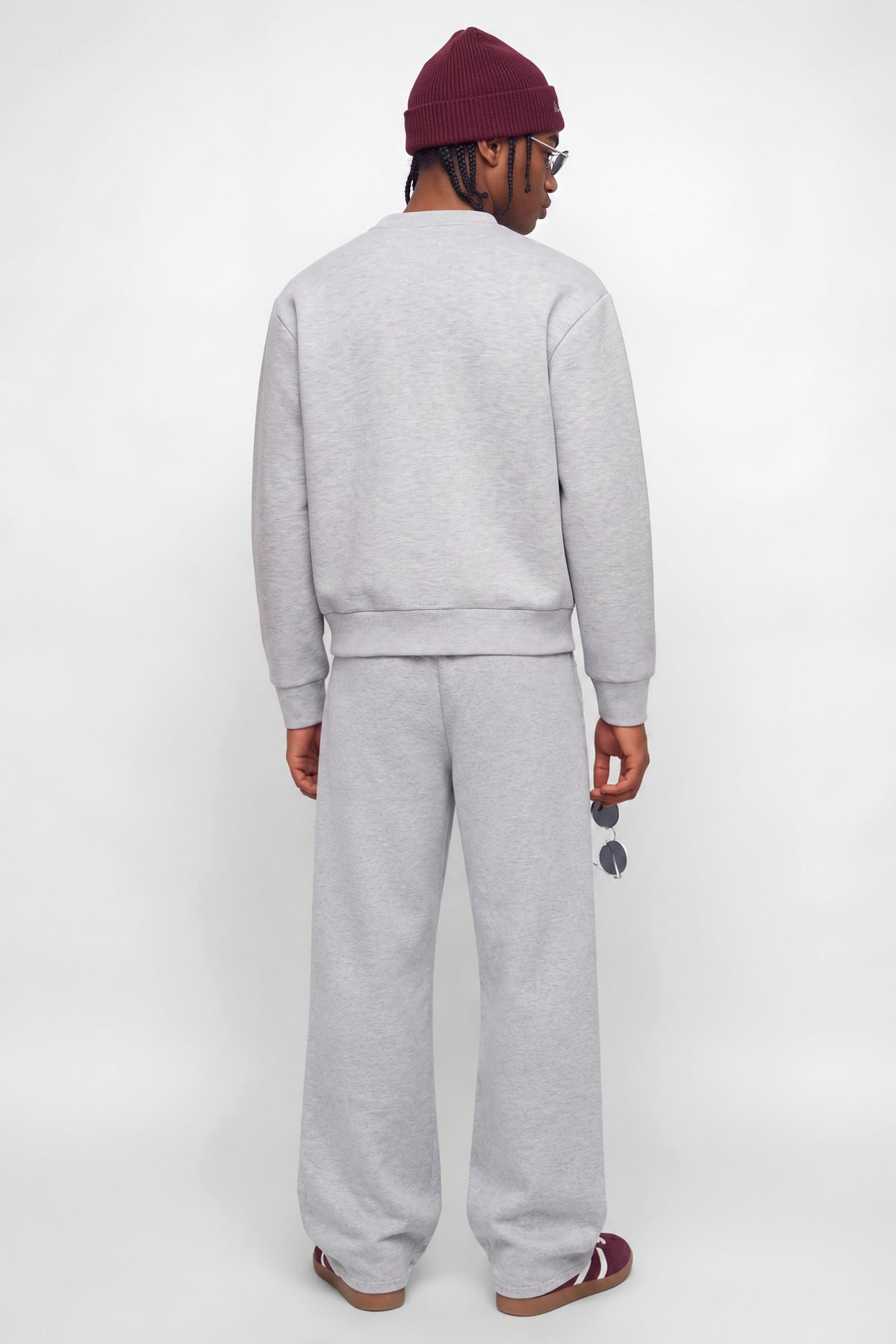 Jack & Jones Legacy Scuba Sweat Crewneck Light Grey Melange