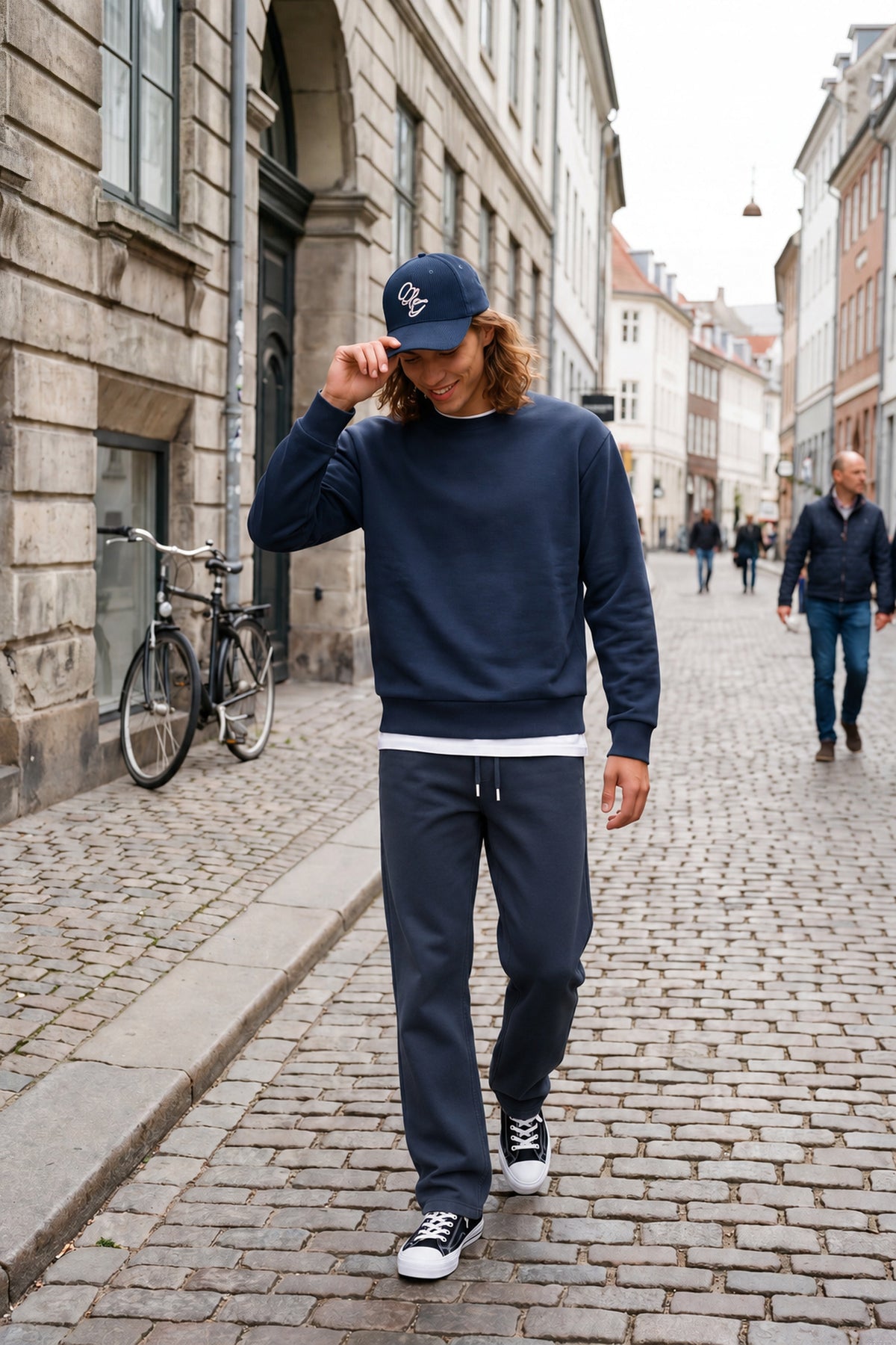 Jack & Jones Legacy Scuba Sweat Crewneck Outer Space