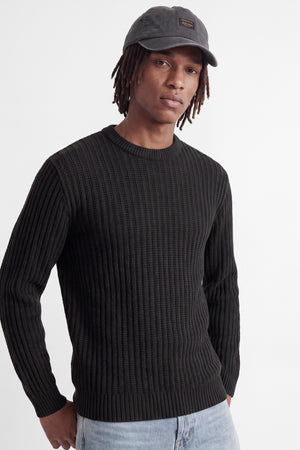 Jack & Jones Axon Knit Crew Neck Black