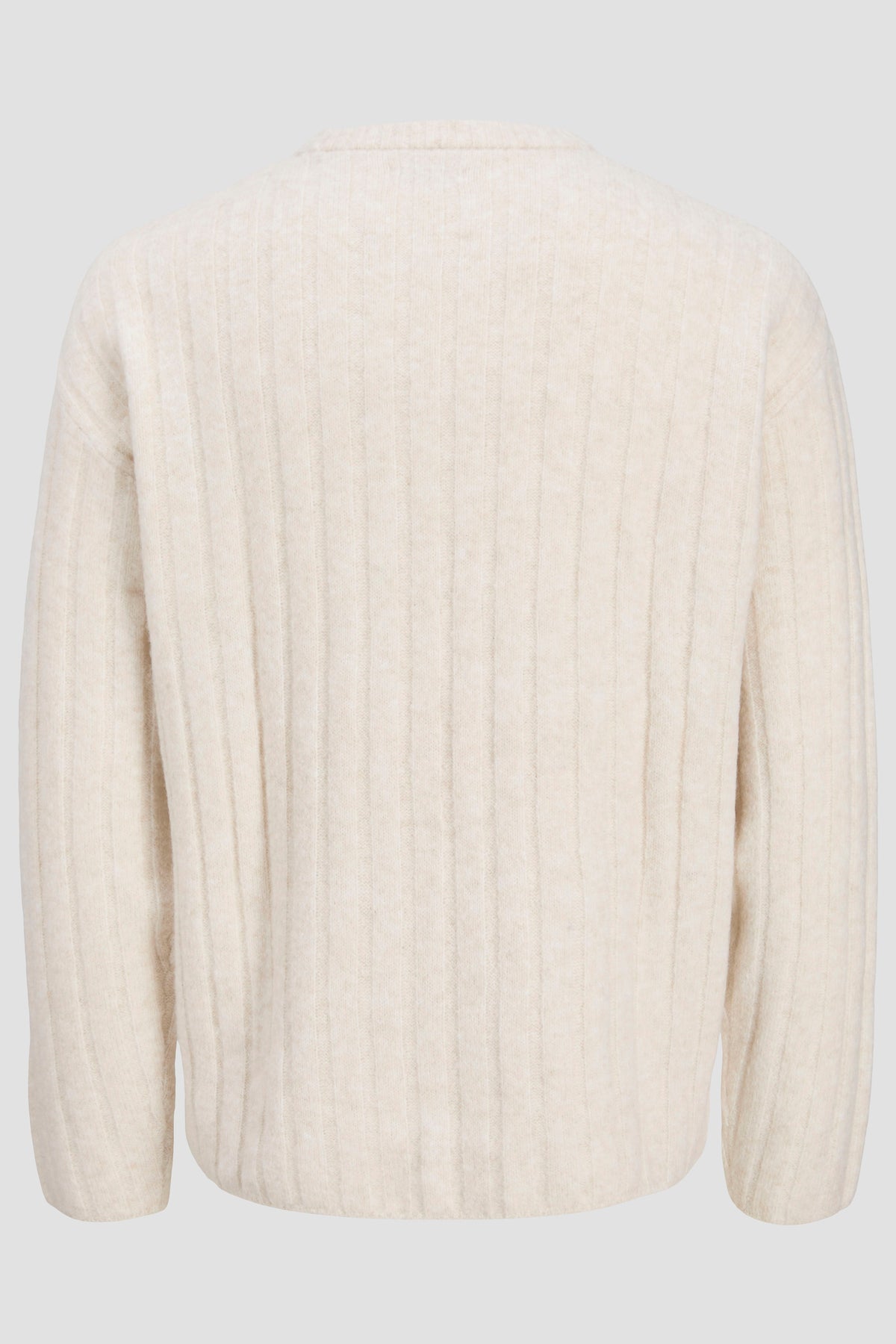 Jack & Jones Bradley Carter Knit Crew Neck Moonbeam