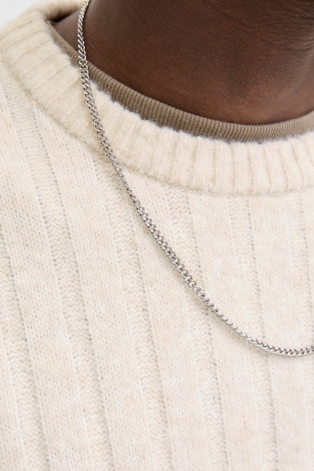Jack & Jones Bradley Carter Knit Crew Neck Moonbeam
