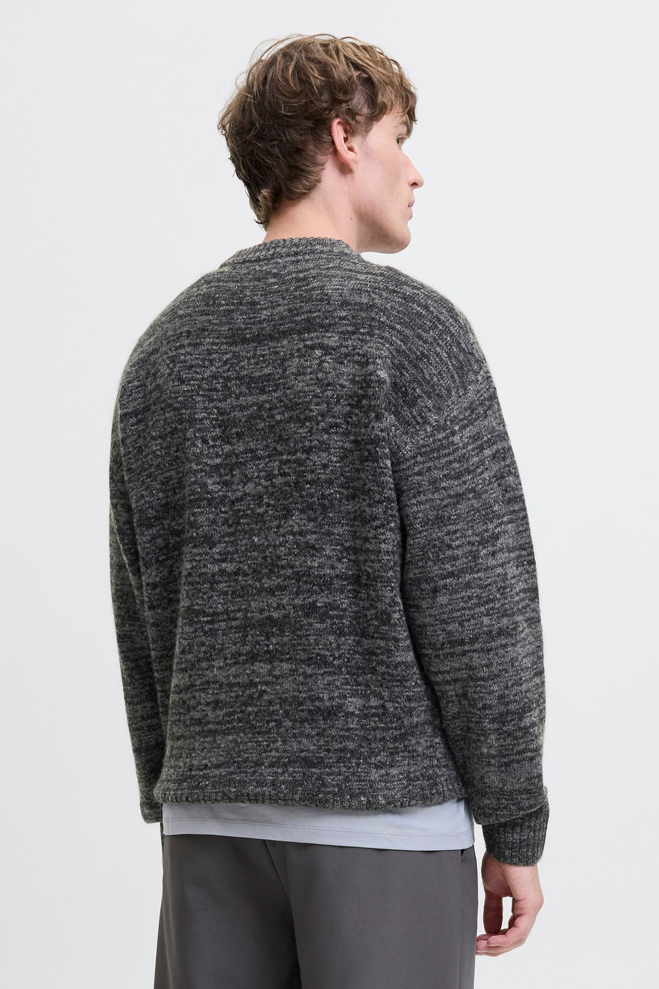Jack & Jones Soho Ollie Knit Crew Neck Castlerock