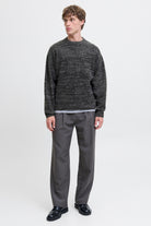Jack & Jones Soho Ollie Knit Crew Neck Castlerock