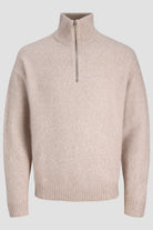 Jack & Jones Soho Ollie Knit Half Zip Atmosphere