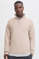Jack & Jones Soho Ollie Knit Half Zip Atmosphere
