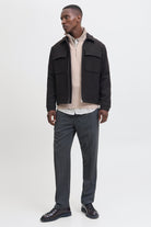 Jack & Jones Soho Ollie Knit Half Zip Atmosphere