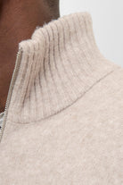 Jack & Jones Soho Ollie Knit Half Zip Atmosphere