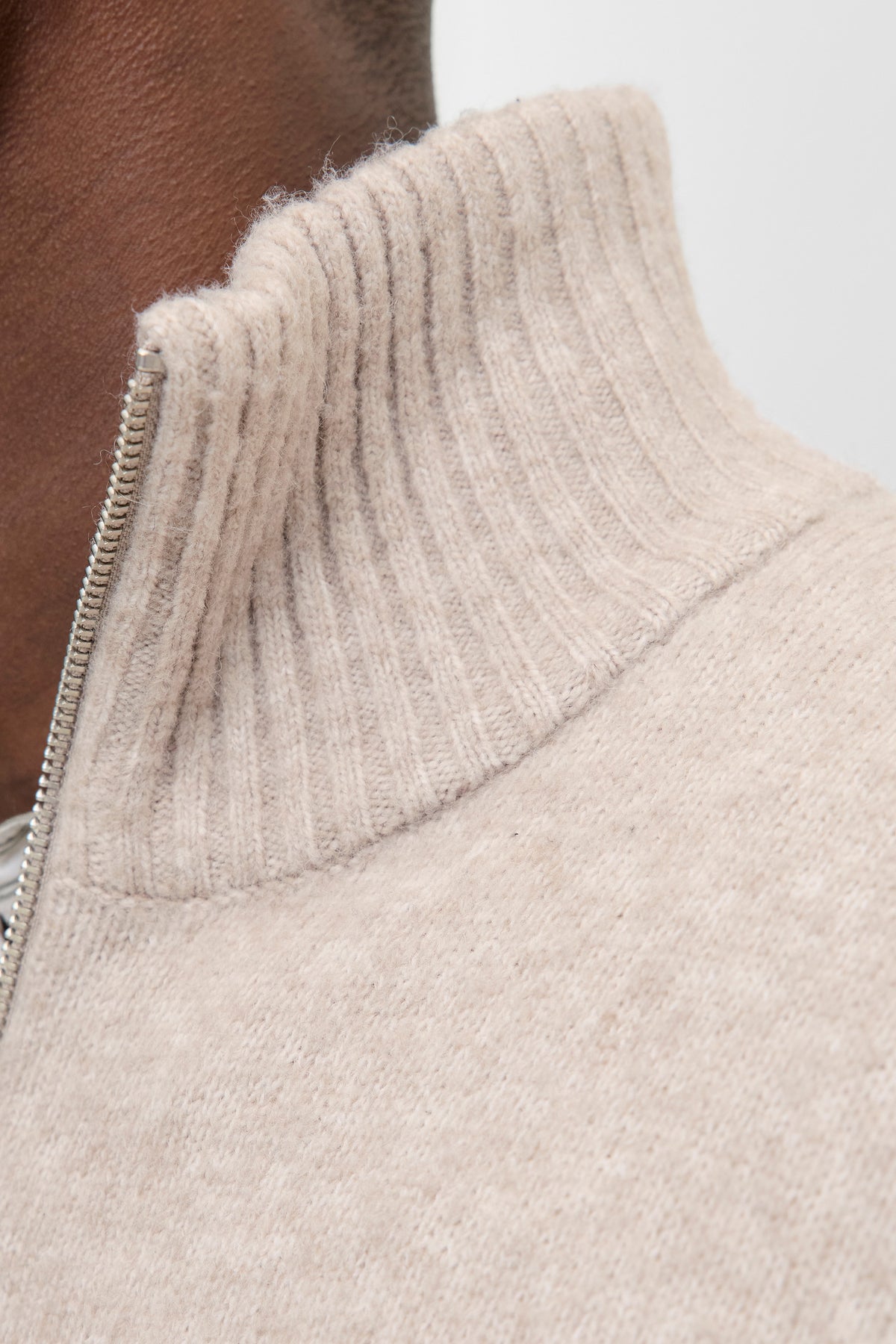 Jack & Jones Soho Ollie Knit Half Zip Atmosphere