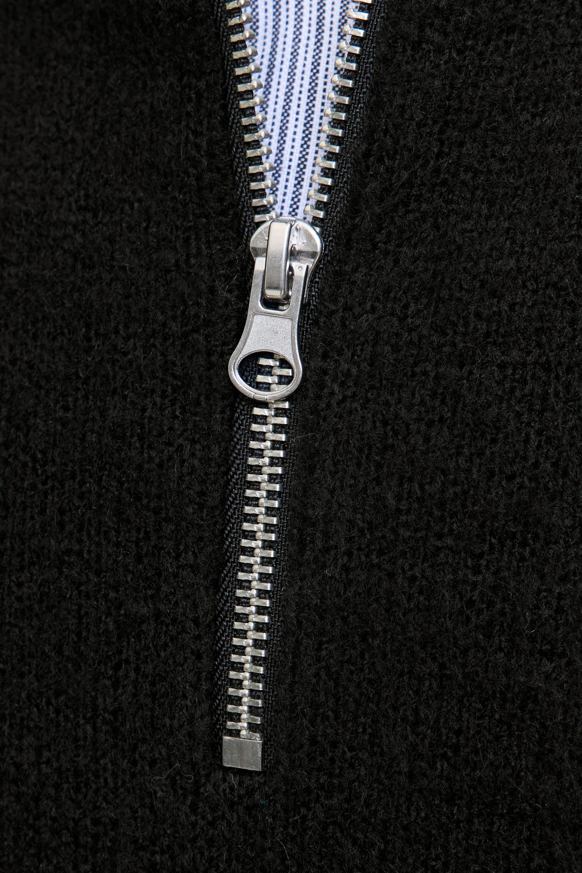 Jack & Jones Soho Ollie Knit Half Zip Black