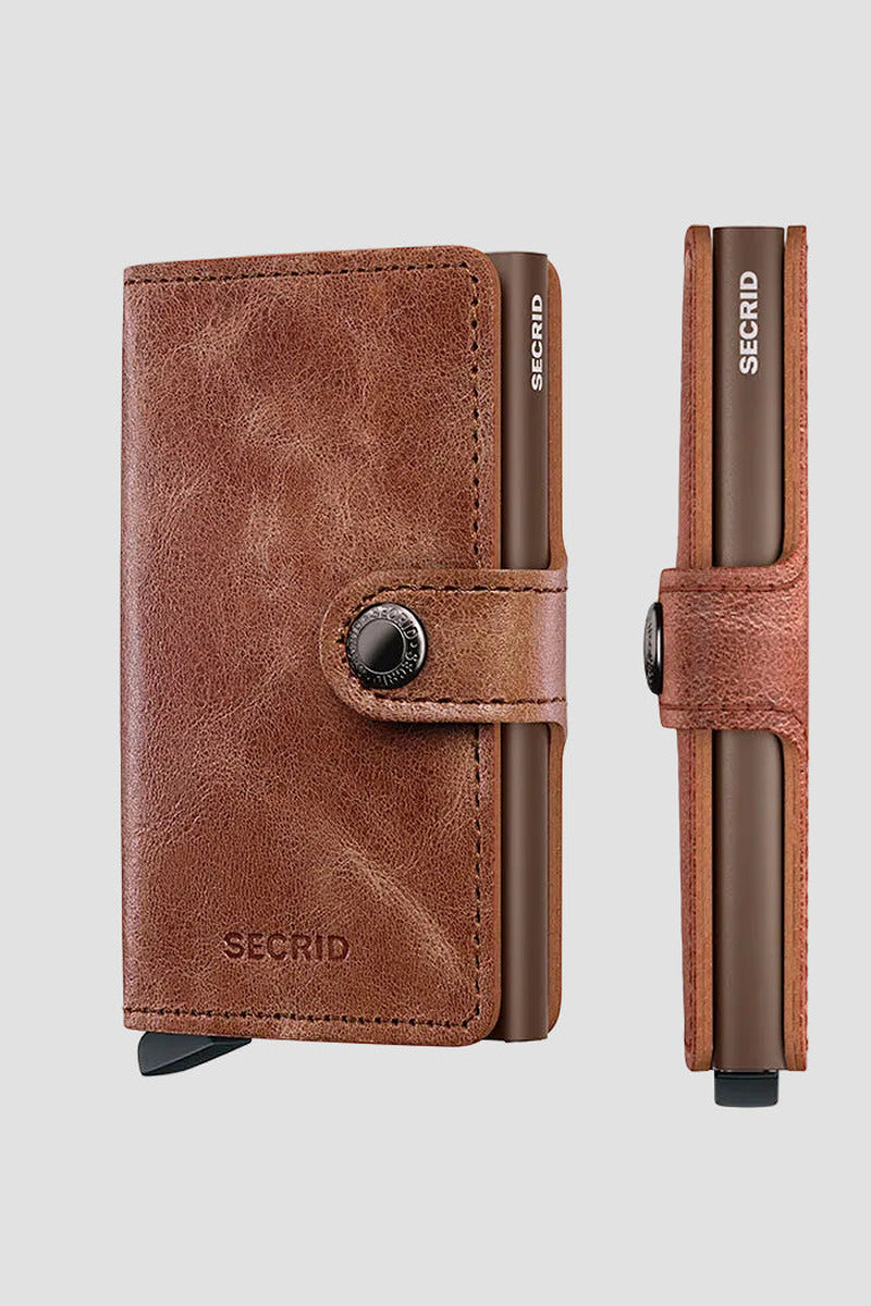 Secrid Miniwallet Cognac-Brown