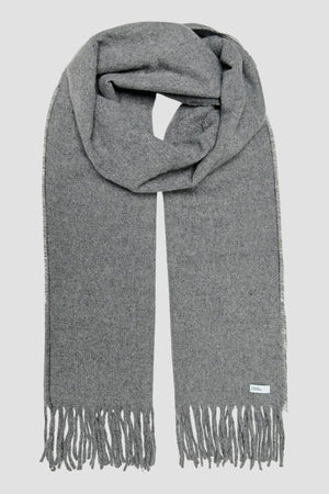 ONLY & SONS Easton Plain Knit Scarf Medium Grey Melange