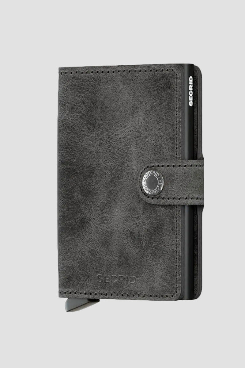 Secrid Miniwallet Vintage Grey Black