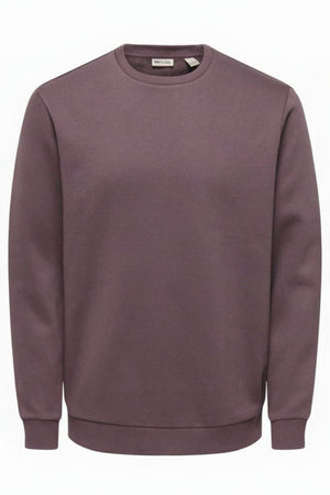 Only & Sons Ceres Crew Neck Huckleberry