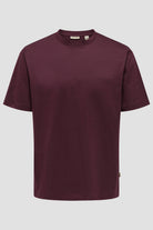 Only & Sons Fred Life Rlx SS Tee Port Royale