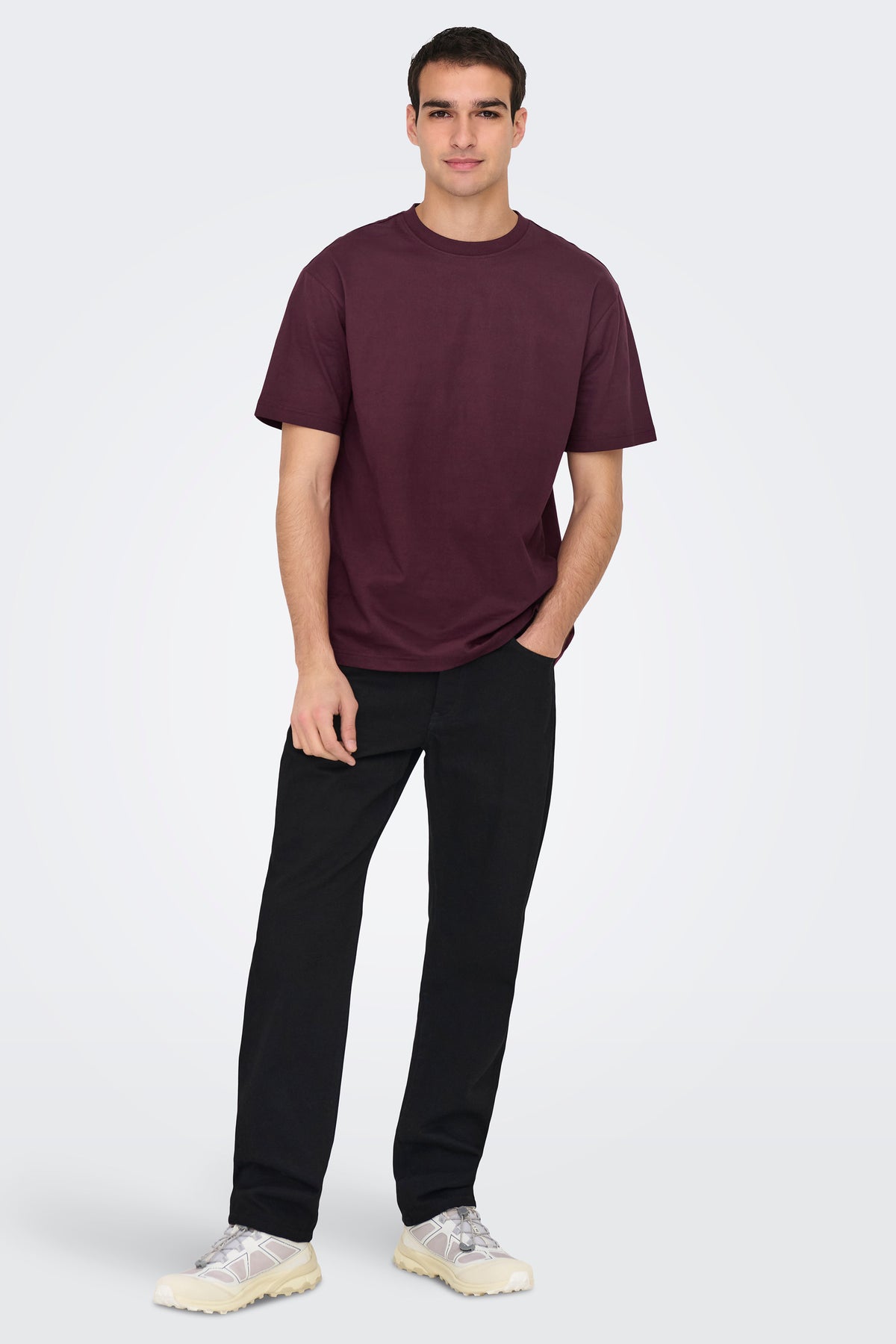 Only & Sons Fred Life Rlx SS Tee Port Royale