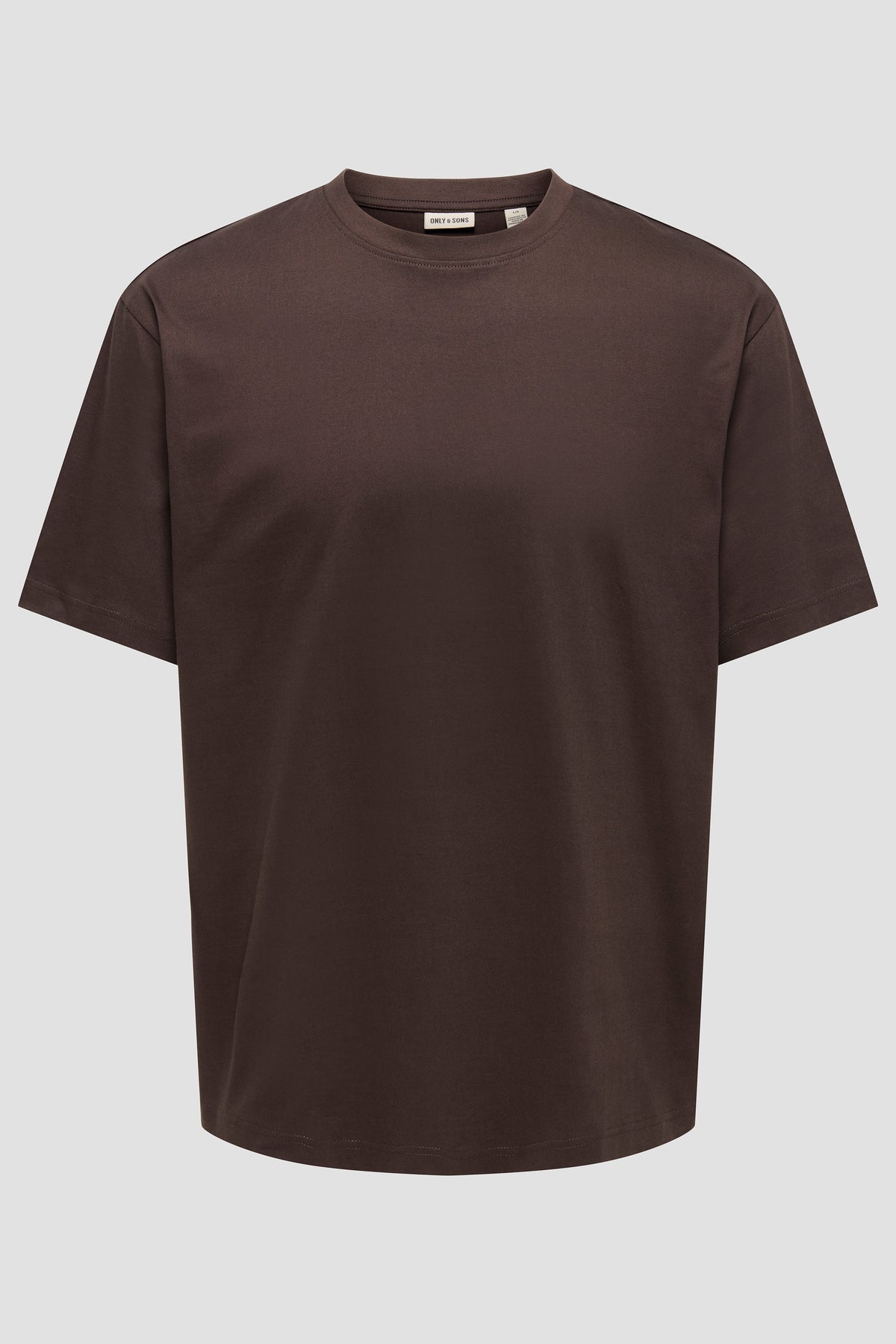 Only & Sons Fred Life Relaxed SS Tee Coffee Bean