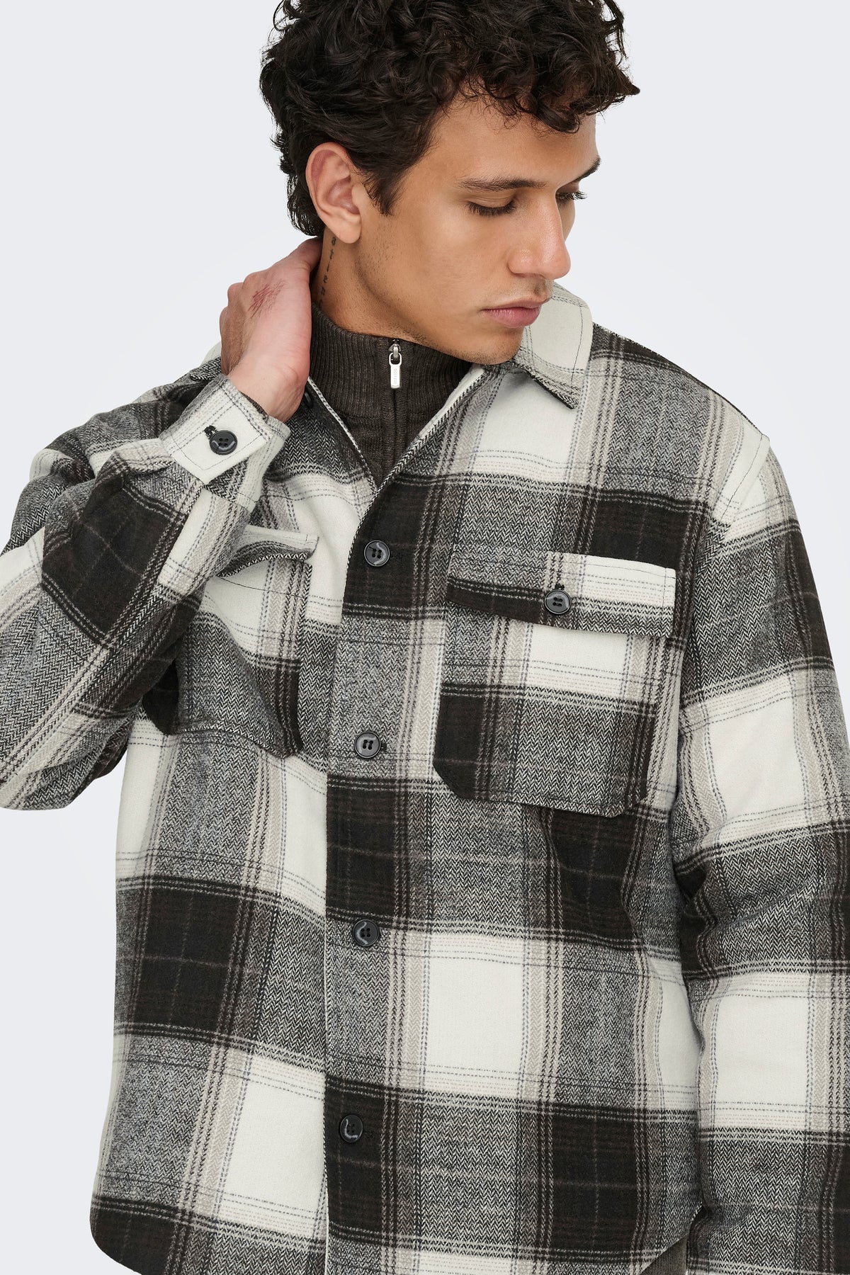 Only & Sons Zack Overshirt Black