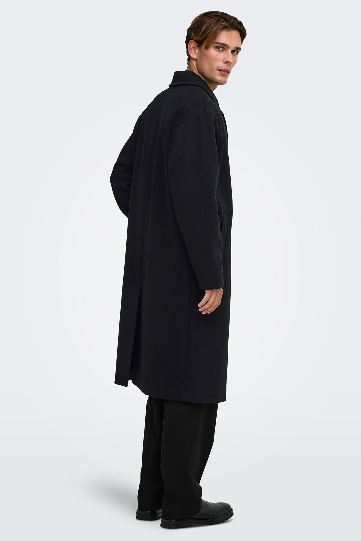 Only & Sons Stanley Coat Black