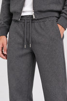 Only & Sons Goyle Wide Scuba Pant Dark Grey Melange