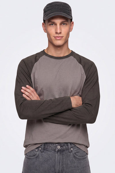 Only & Sons Heaton Raglan LS Tee Falcon