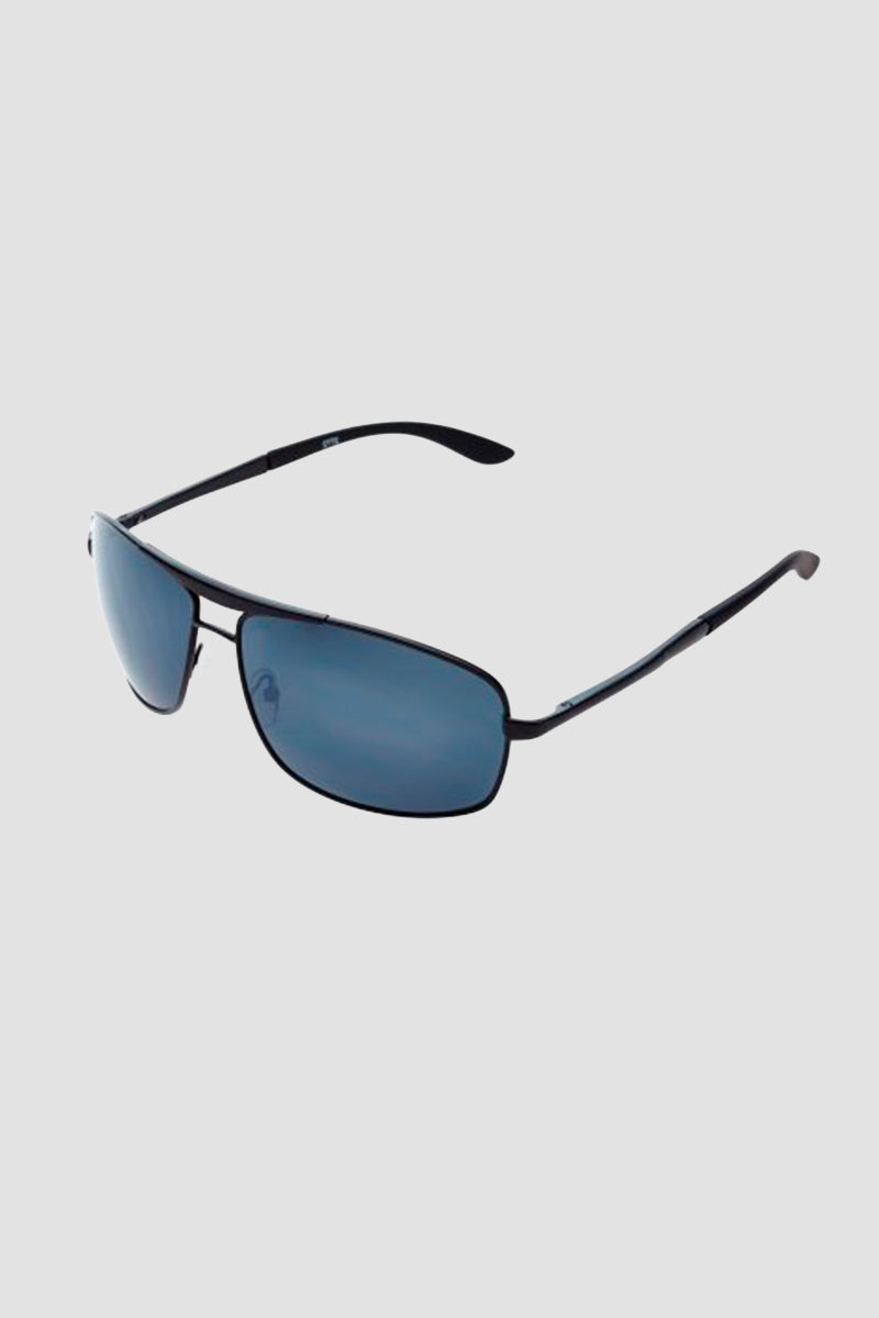CBA Sporty Rectangular Sunglasses 2772 Black