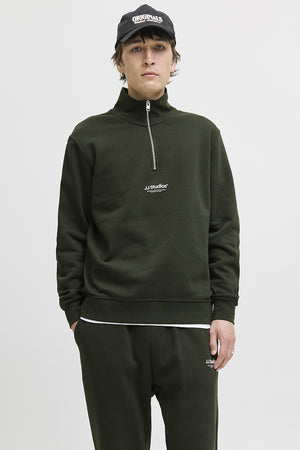 Jack & Jones Soho Sweat Half Zip Duffel Bag