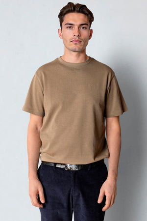 Clean Cut Copenhagen Stable t-shirt Brindle beige