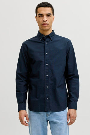 Jack & Jones Harvey Oxford LS Skjorte Sky Captain