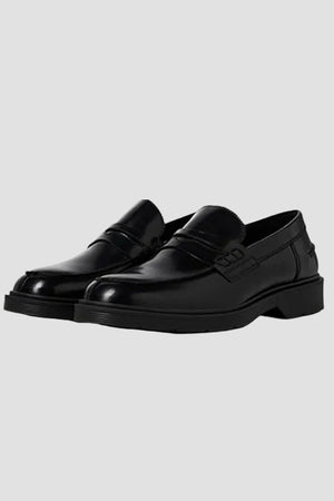 Jack & Jones Dax Leather Loafer Black