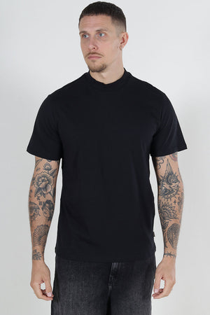 ONLY & SONS Otis Regular Mock Neck Tee Black