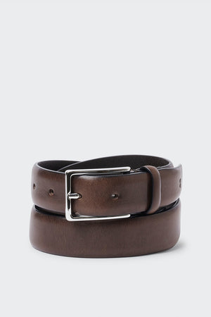 Saddler Flen Bælte Dk.Brown