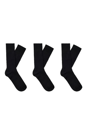 Selected Philip 3-Pack Sock Black