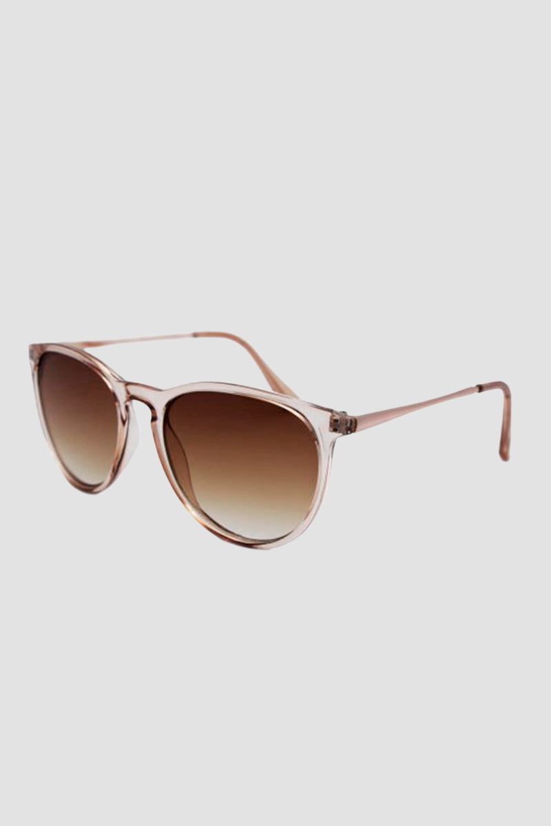 CBA Classic Transparent Frame Sunglasses 8291 Brown