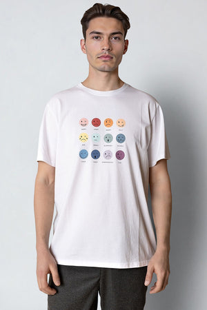 Clean Cut Copenhagen Emoji t-shirt White