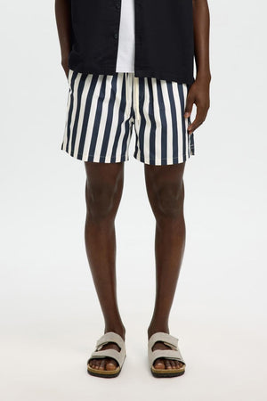 Selected Dane AOP Swimshorts Sky Captain