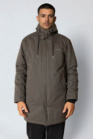 Fat Moose Sailor Long Jacket Beetle Green