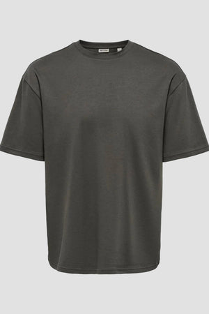 Only & Sons Caspian Airflex Boxy SS Tee Beluga