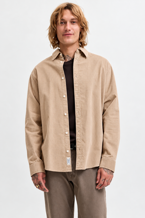 Jack & Jones Field Cord Shirt LS SN Crockery