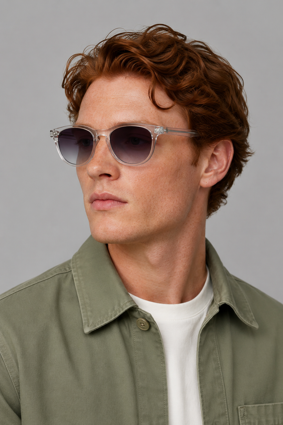 CBA 2461 Transp. Grey Sunglasses