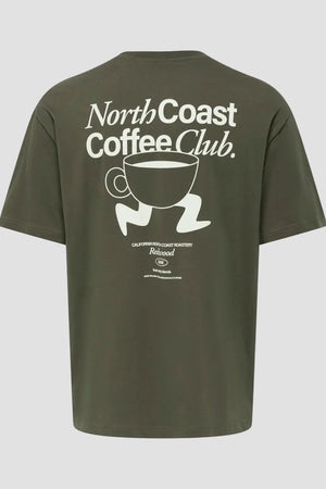 Only & Sons Axel Coffee Rlx SS Tee Tarmac