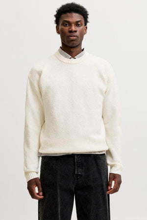 Jack & Jones Soho Ollie Knit Crew Neck SN Moonbeam