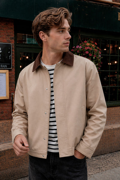 Jack & Jones Wolf Worker Jacket Fields of rye