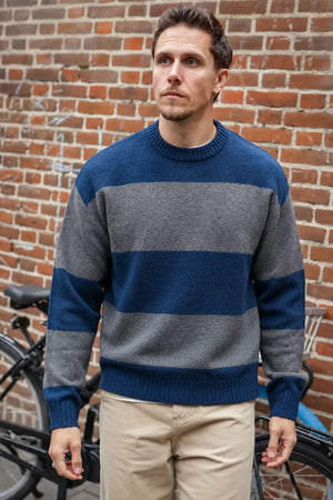 Jack & Jones Soho Ollie Knit Crew Neck SN Navy Blazer